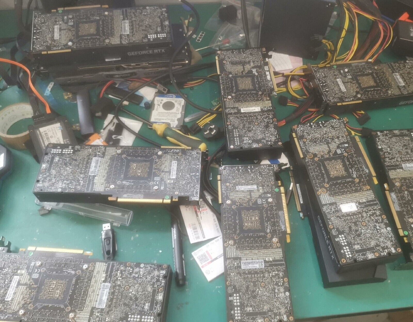 2080ti GPUs prepared for shipping