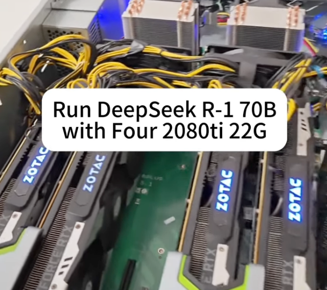 How to Run DeepSeek Models on Upgraded 22GB VRAM 2080Ti GPUs